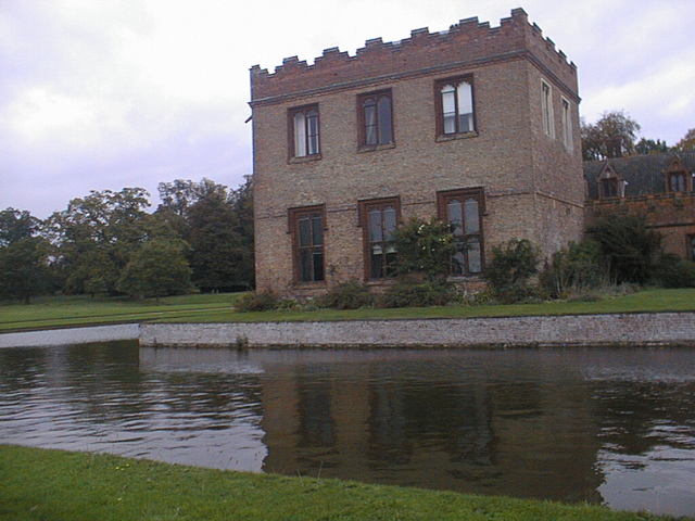 Back view of Oxbrough Hall